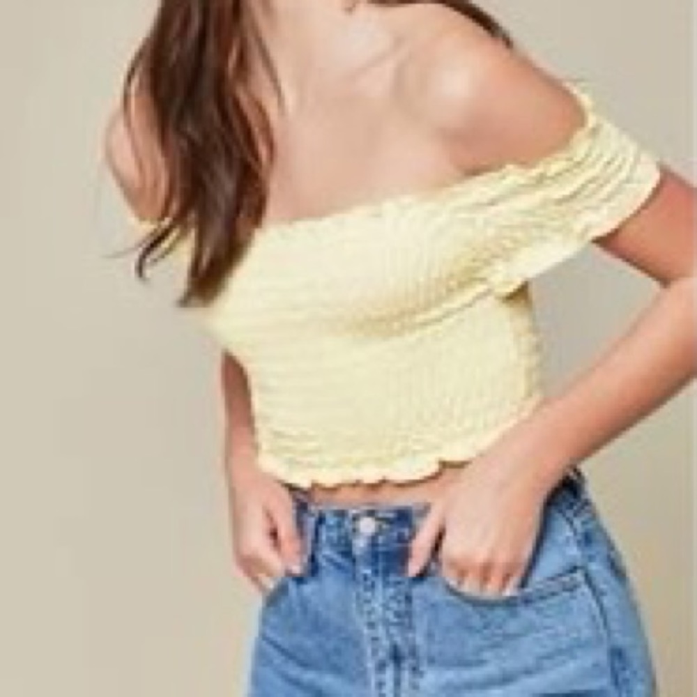 L.A. Hearts Crop Top, size small